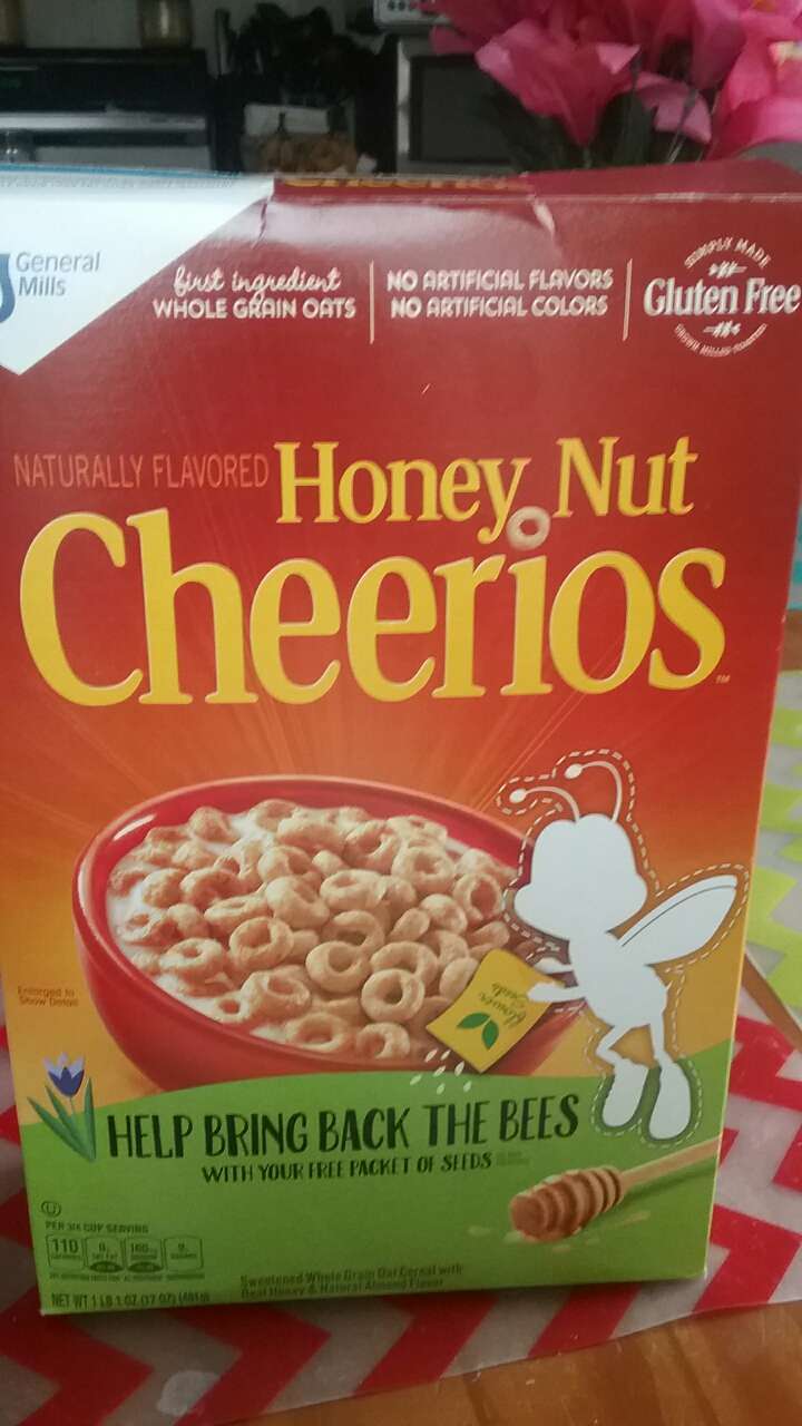 Cheerios Sweetened Whole Grain Oat Cereal, Honey Nut Calories