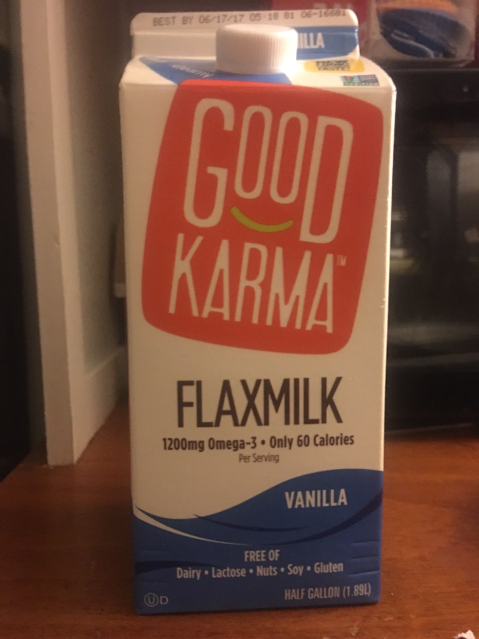 Good Karma Flaxmilk, Vanilla Calories, Nutrition Analysis & More