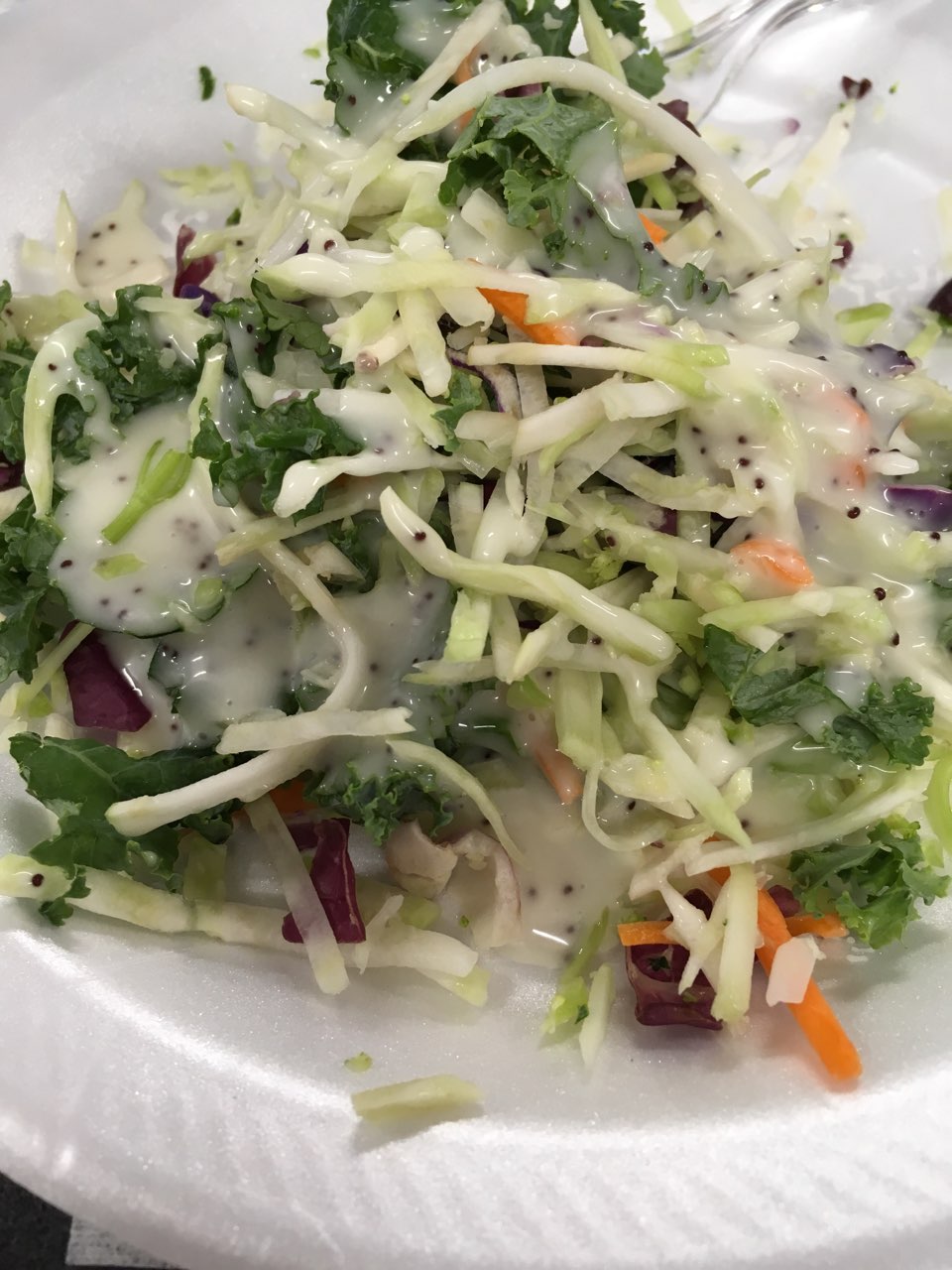 Kale and broccoli salad with poppyseed dressing. Fooducate Diet