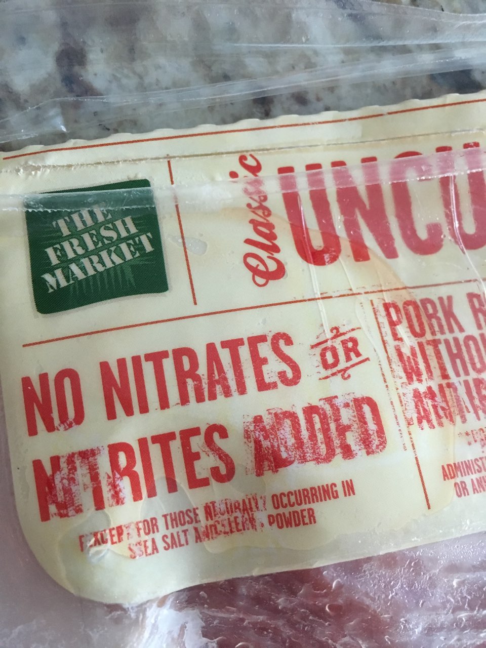 The Fresh Market Uncured Bacon Calories, Nutrition Analysis & More