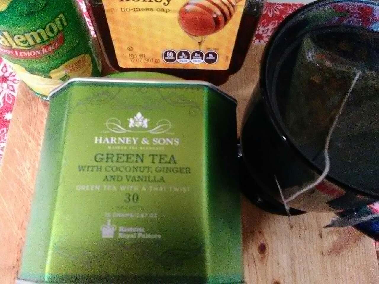 Fine HARNEY & SONS Master Tea ☕ Blenders GREEN TEA WITH COCONUT, GINGER