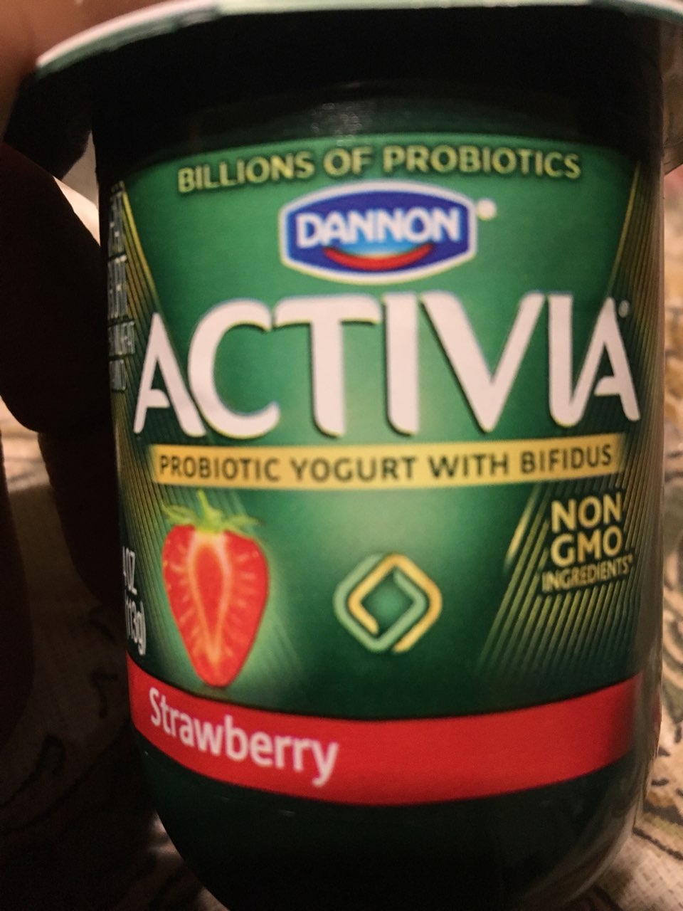 Dannon Activia Yogurt, Lowfat, Strawberry Calories, Nutrition