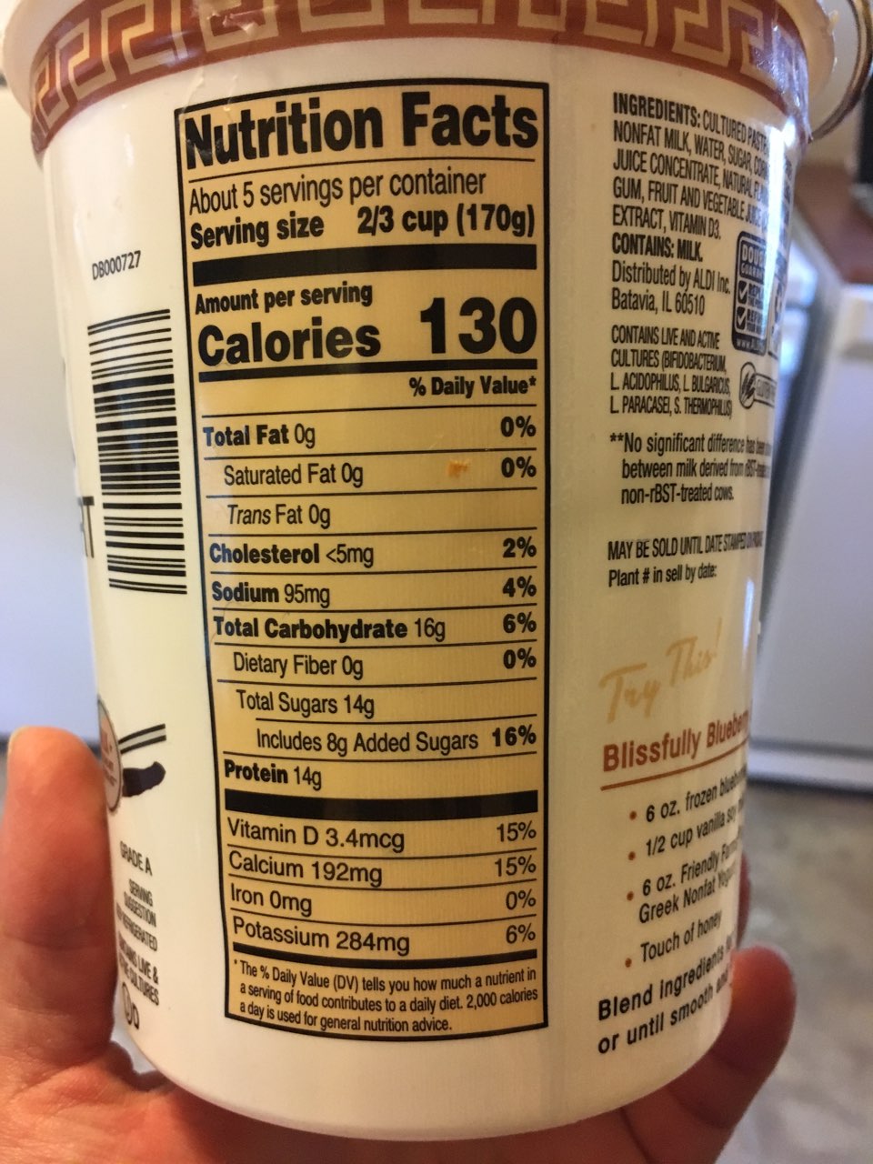 Nonfat Greek Yogurt Nutrition Blog Dandk