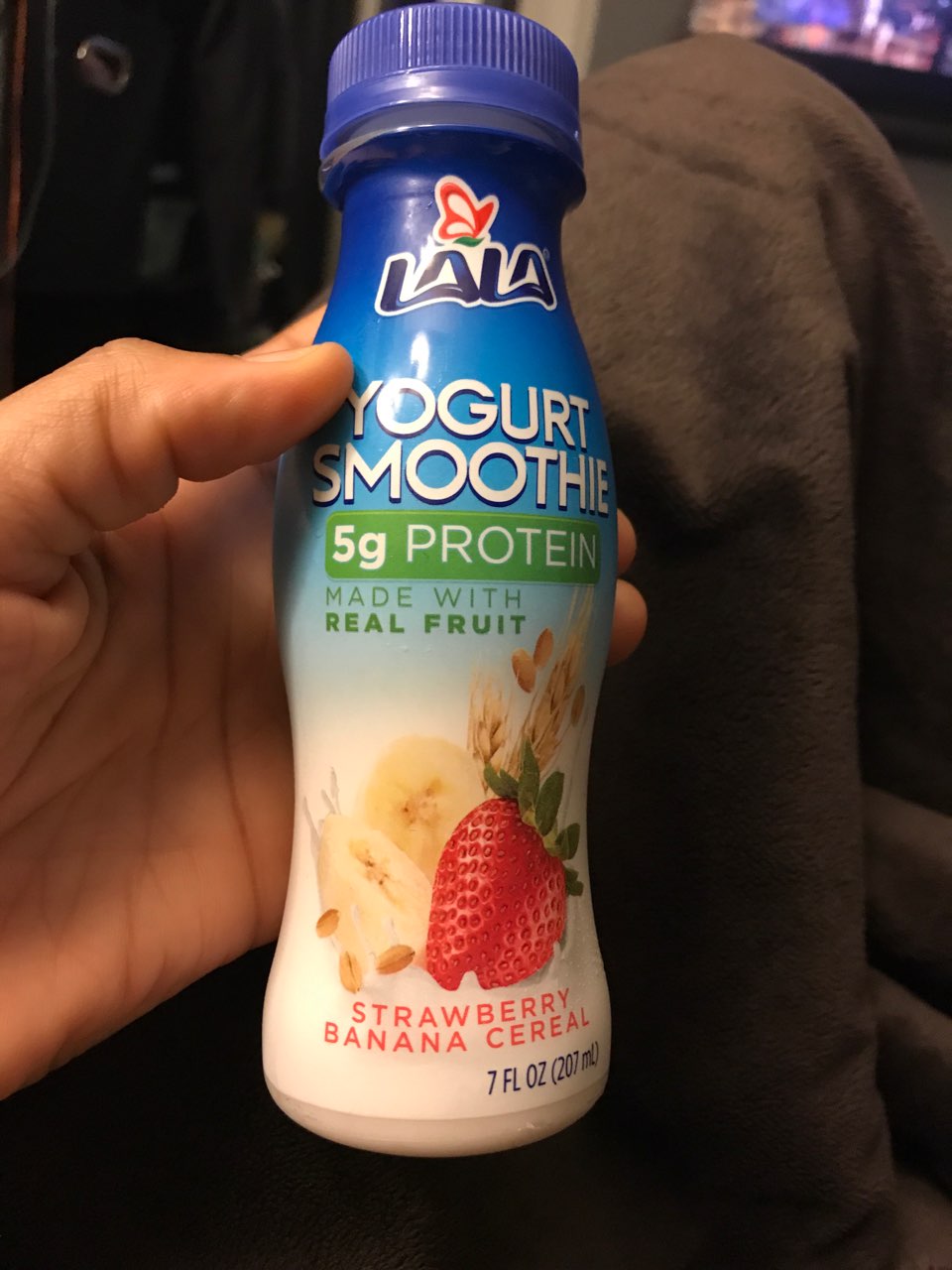 LALA Yogurt Smoothie, Strawberry Banana Cereal Calories, Nutrition Analysis & More Fooducate