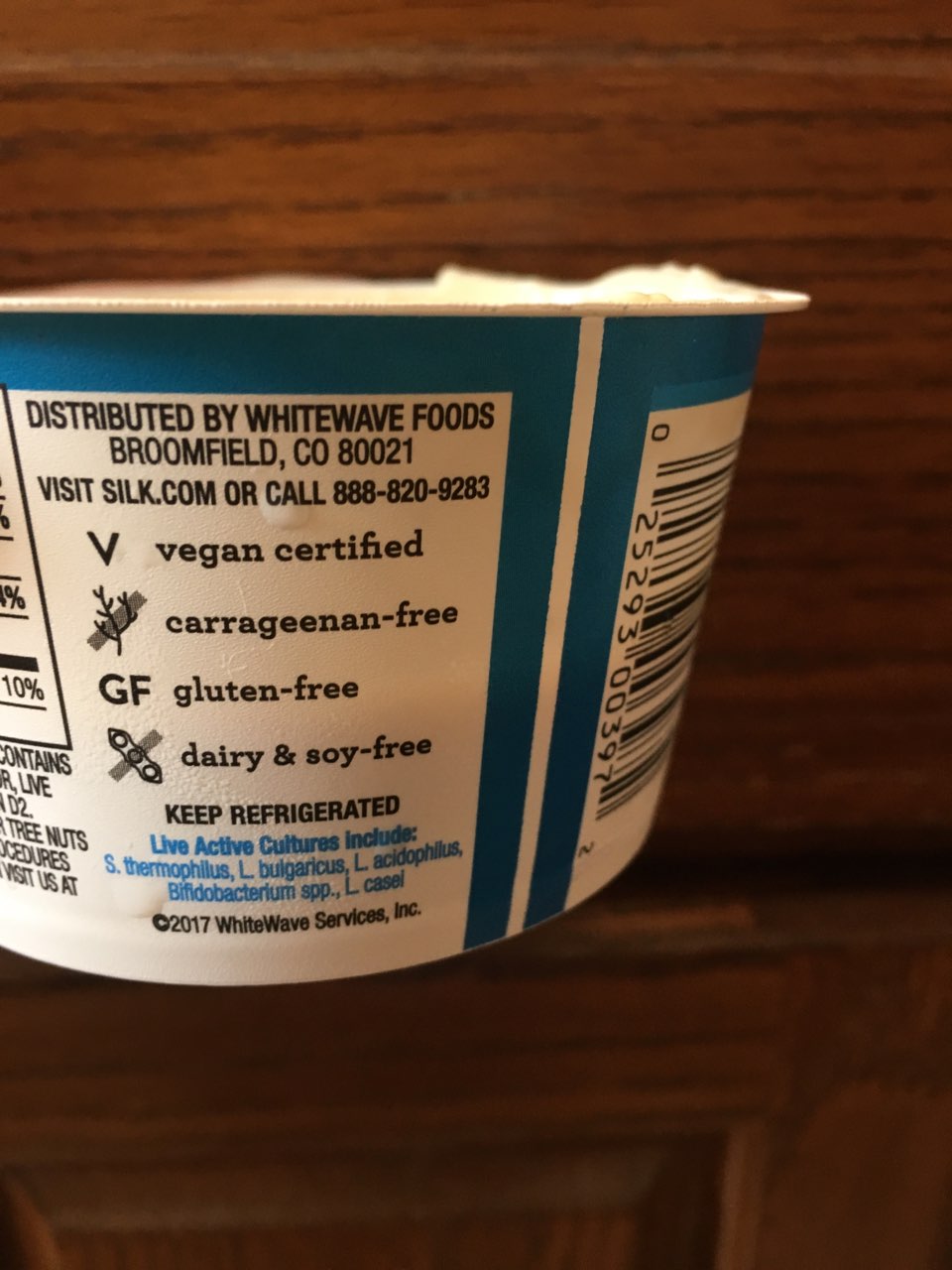 Silk Yogurt Alternative, Almondmilk, Vanilla Calories, Nutrition