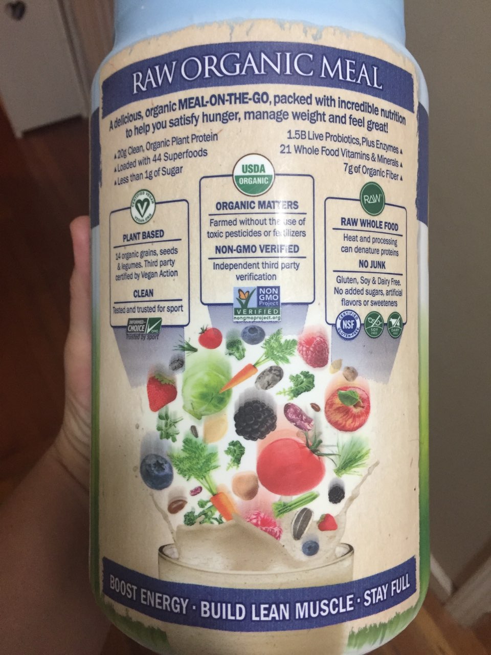 Garden Of Life Meal Replacement Shake, Vanilla, Organic Calories