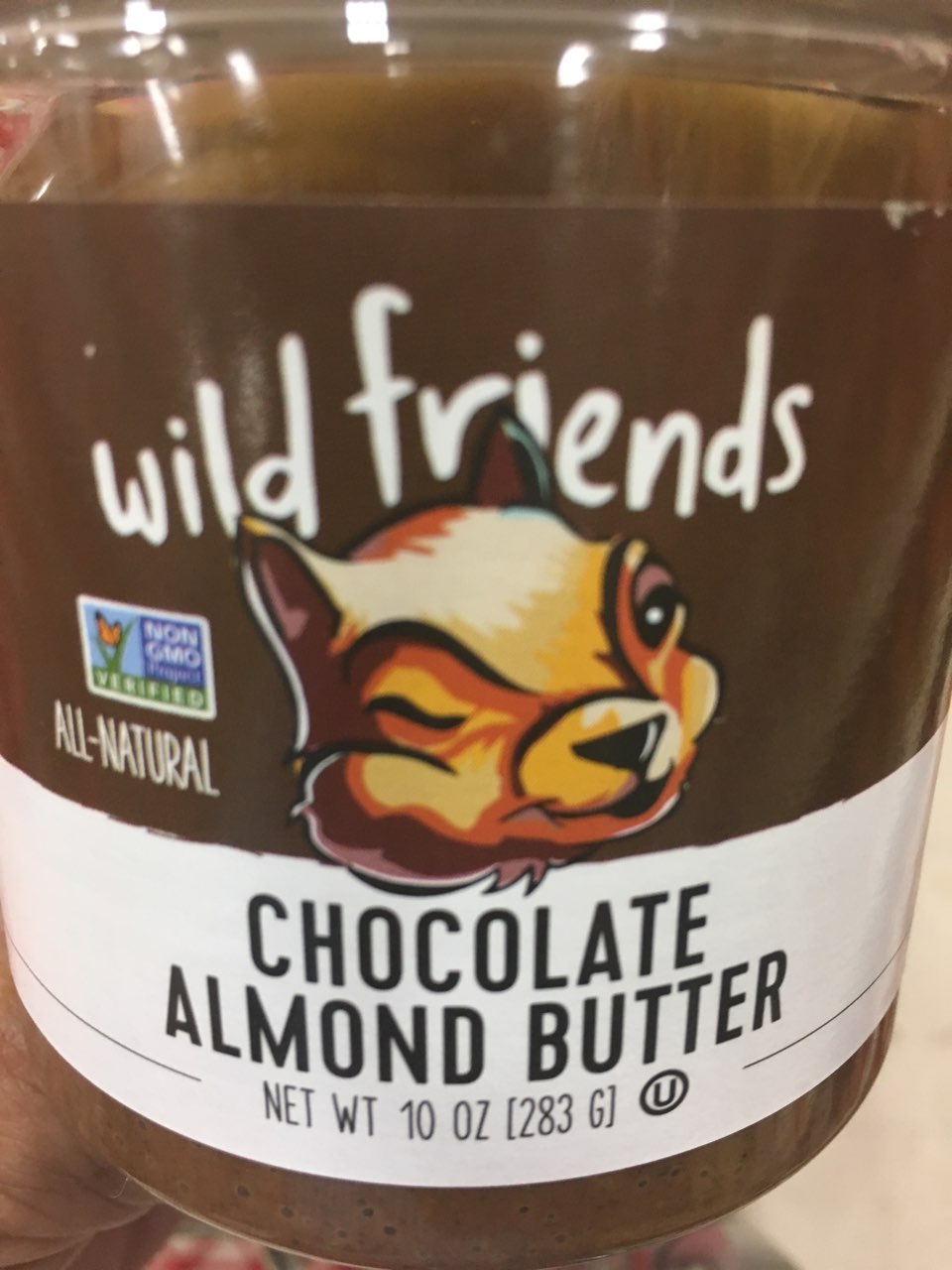 Wild Friends All Natural Chocolate Almond Butter With Crunchy Almond