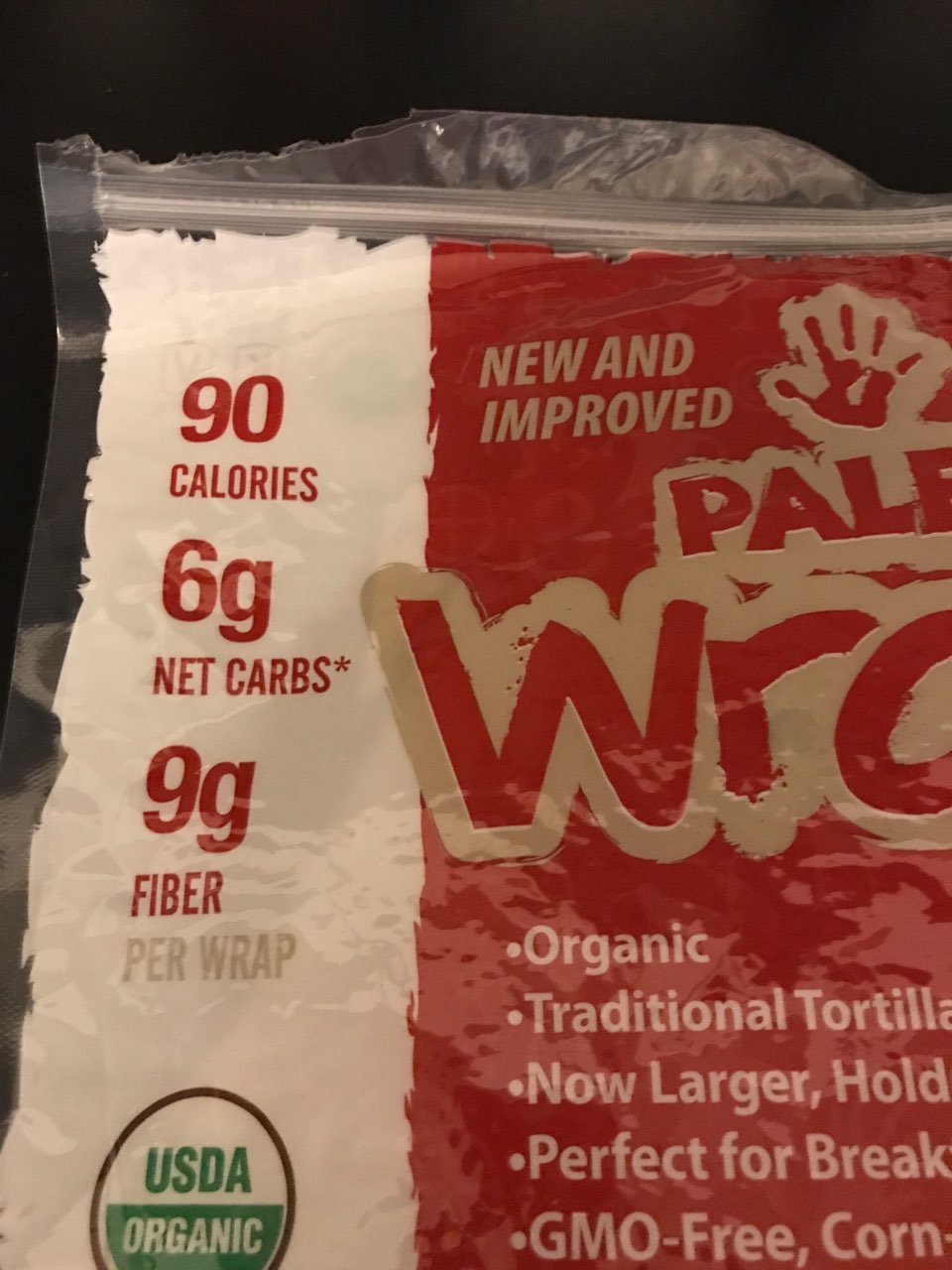 Paleo Wraps Calories, Nutrition Analysis & More Fooducate