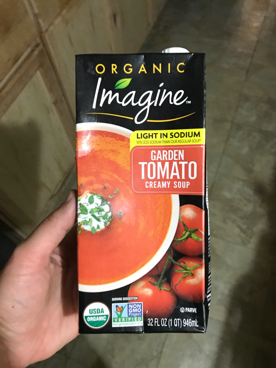 Imagine Soup, Garden Tomato Creamy, Organic Calories, Nutrition