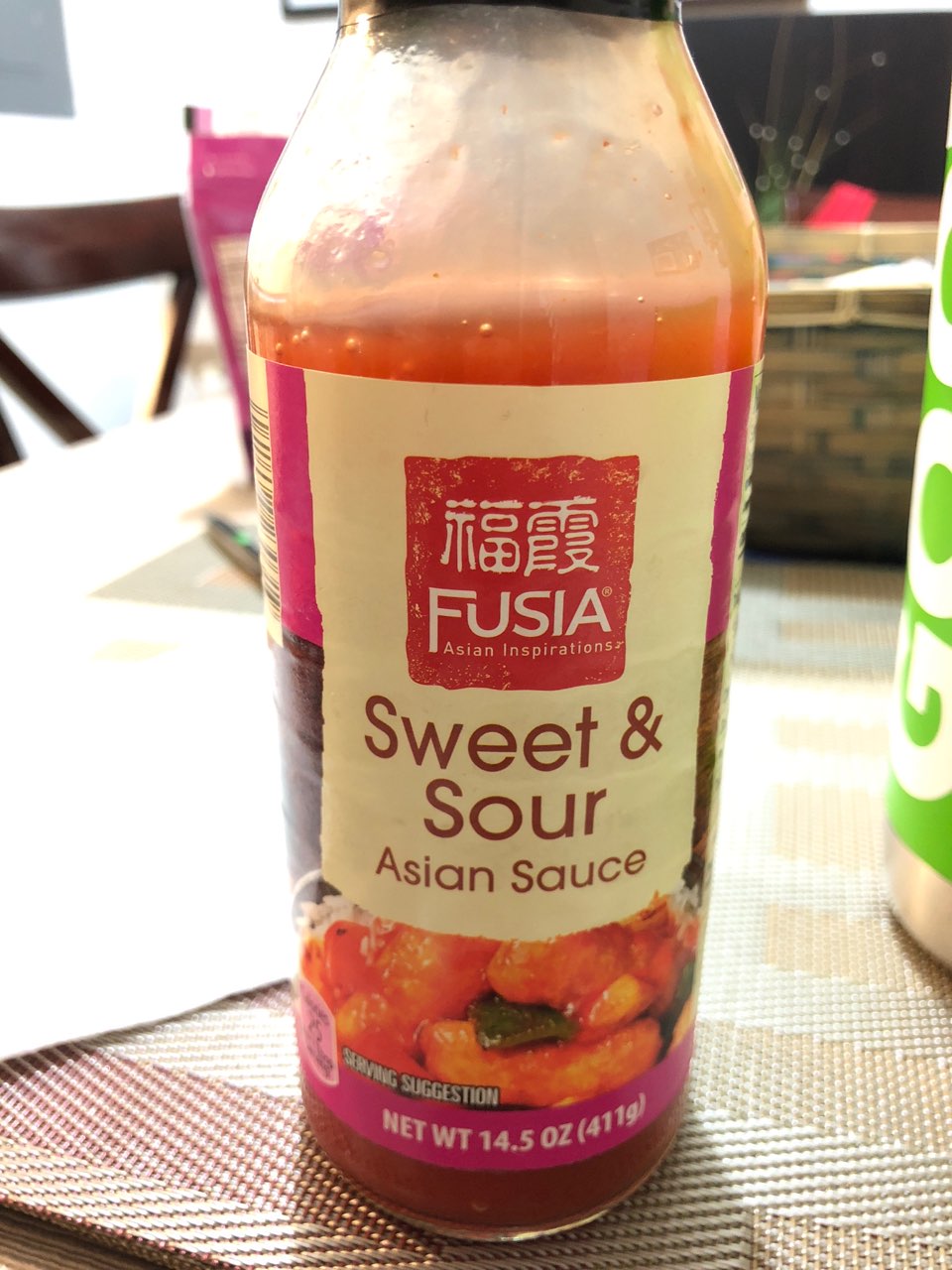 Fusia Asian Sauce, Sweet And Sour Calories, Nutrition Analysis & More