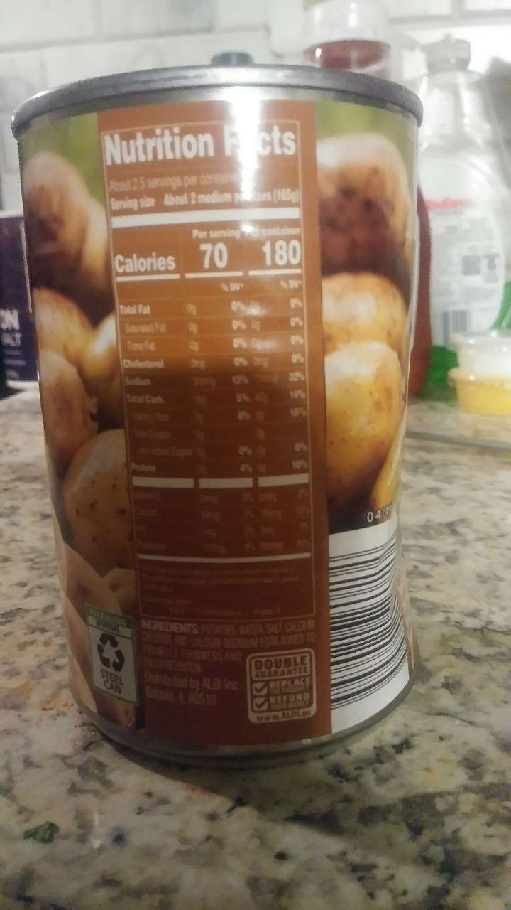 Happy Harvest Whole Potatoes Calories, Nutrition Analysis & More