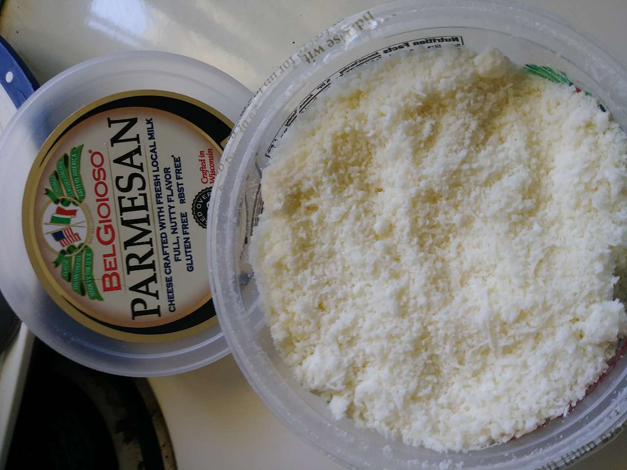 BelGioioso Parmesan Cheese Calories, Nutrition Analysis & More Fooducate