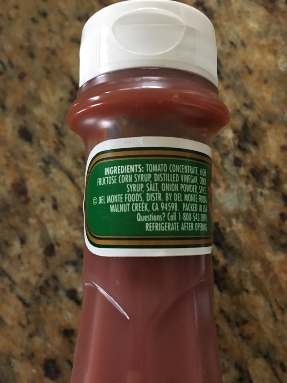 Del Monte Ketchup, 100 Natural Calories, Nutrition Analysis & More