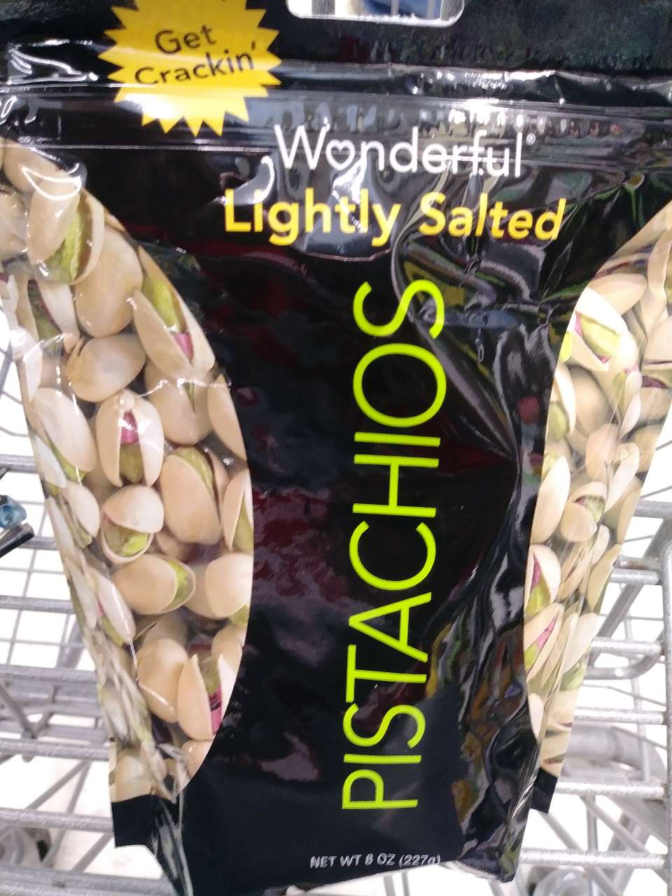 Wonderful Pistachios, Roasted & Salted Calories, Nutrition Analysis