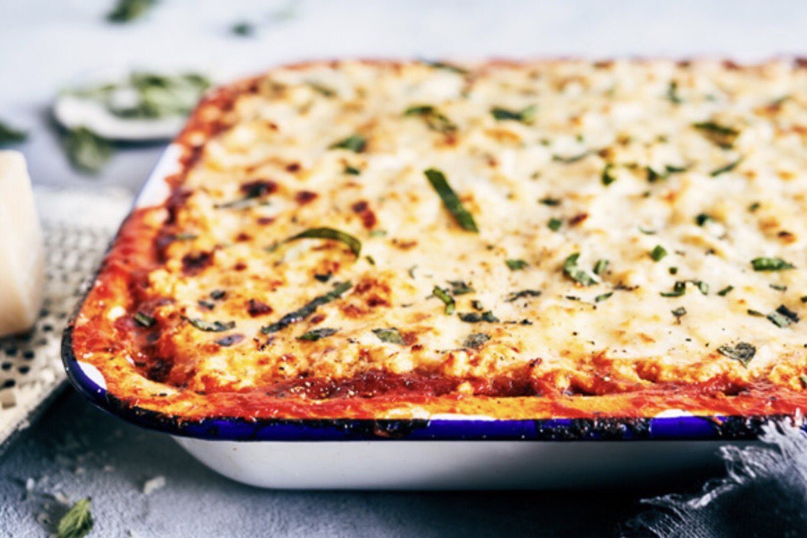 Lasagna made with spaghetti squash noodles. Oh so good. I love Fixate