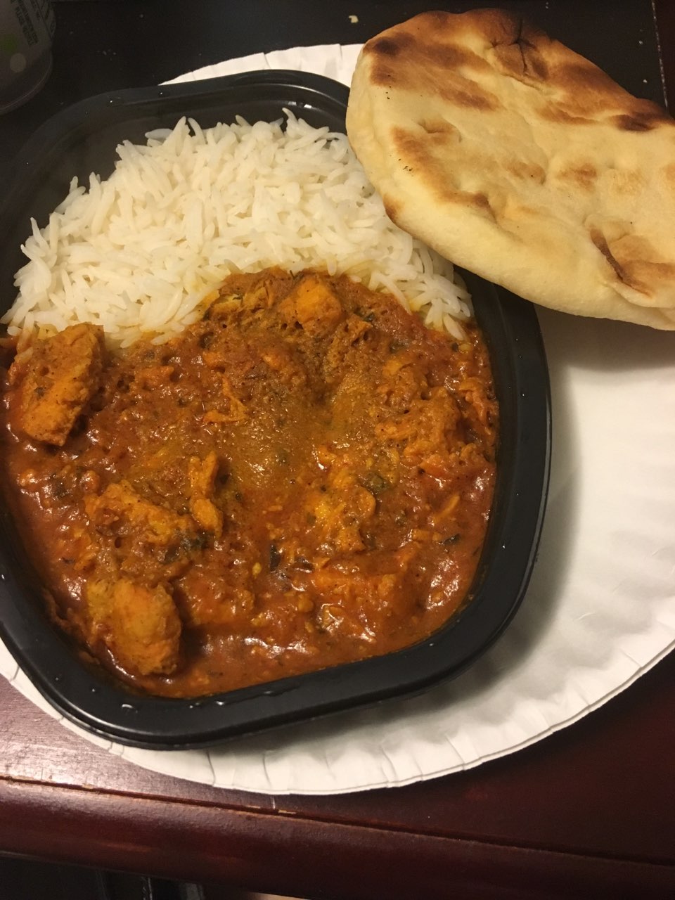 Sukhi's Chicken Curry, Indian Cuisine With Naan Bread Calories