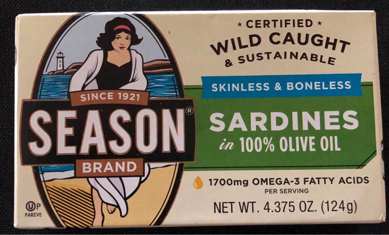 Season Sardines, In 100 Olive Oil Calories, Nutrition Analysis & More