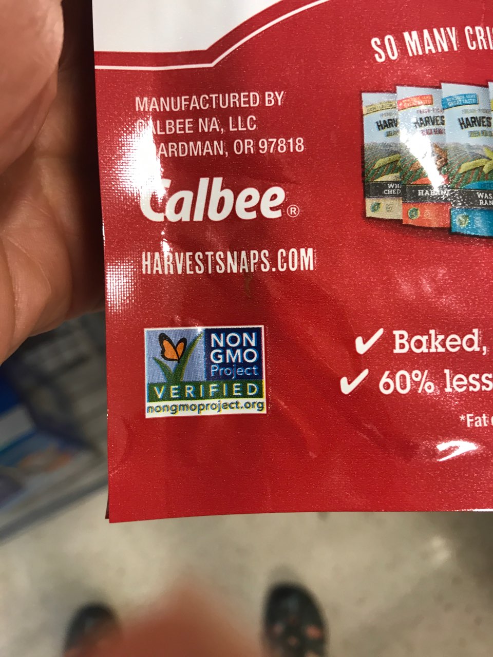 Harvest Snaps Lentil Bean Crisps, Tomato Basil Calories, Nutrition