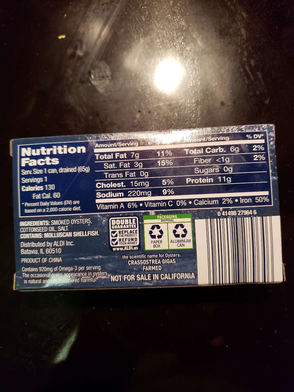 Crown Prince Mildly Spiced Smoked Oysters With Red Chili Pepper