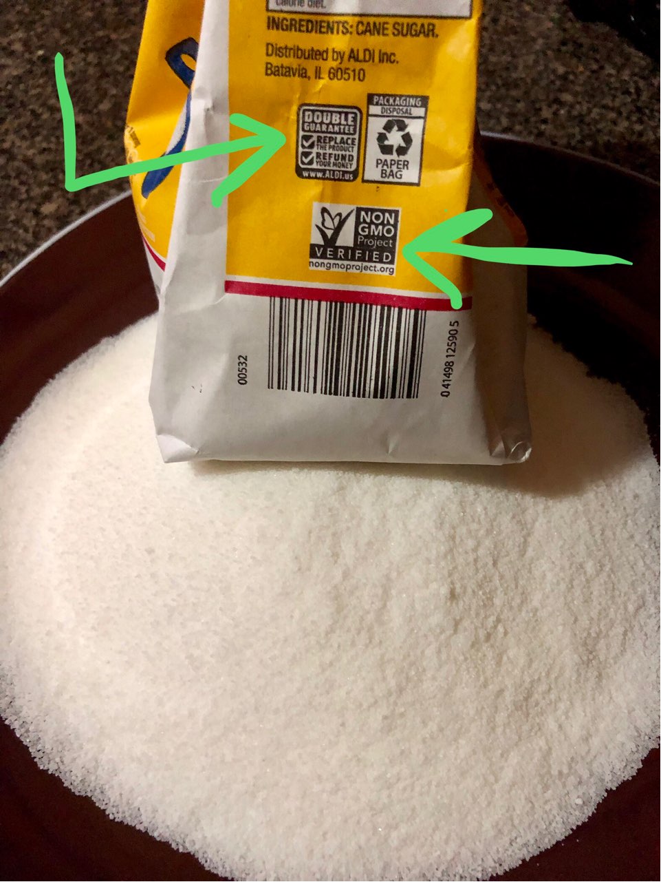 Baker's Corner Premium Granulated Sugar Calories, Nutrition Analysis