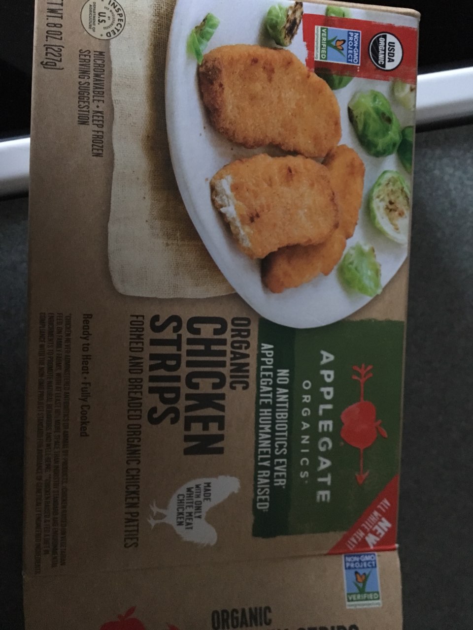 Applegate Chicken Strips, Organic Calories, Nutrition Analysis & More