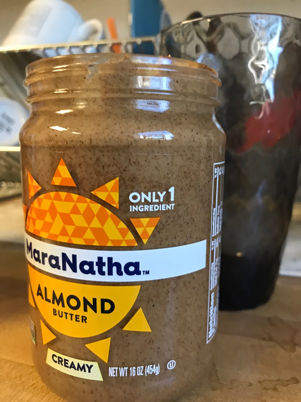 MaraNantha Almond Butter, California, Creamy Calories, Nutrition