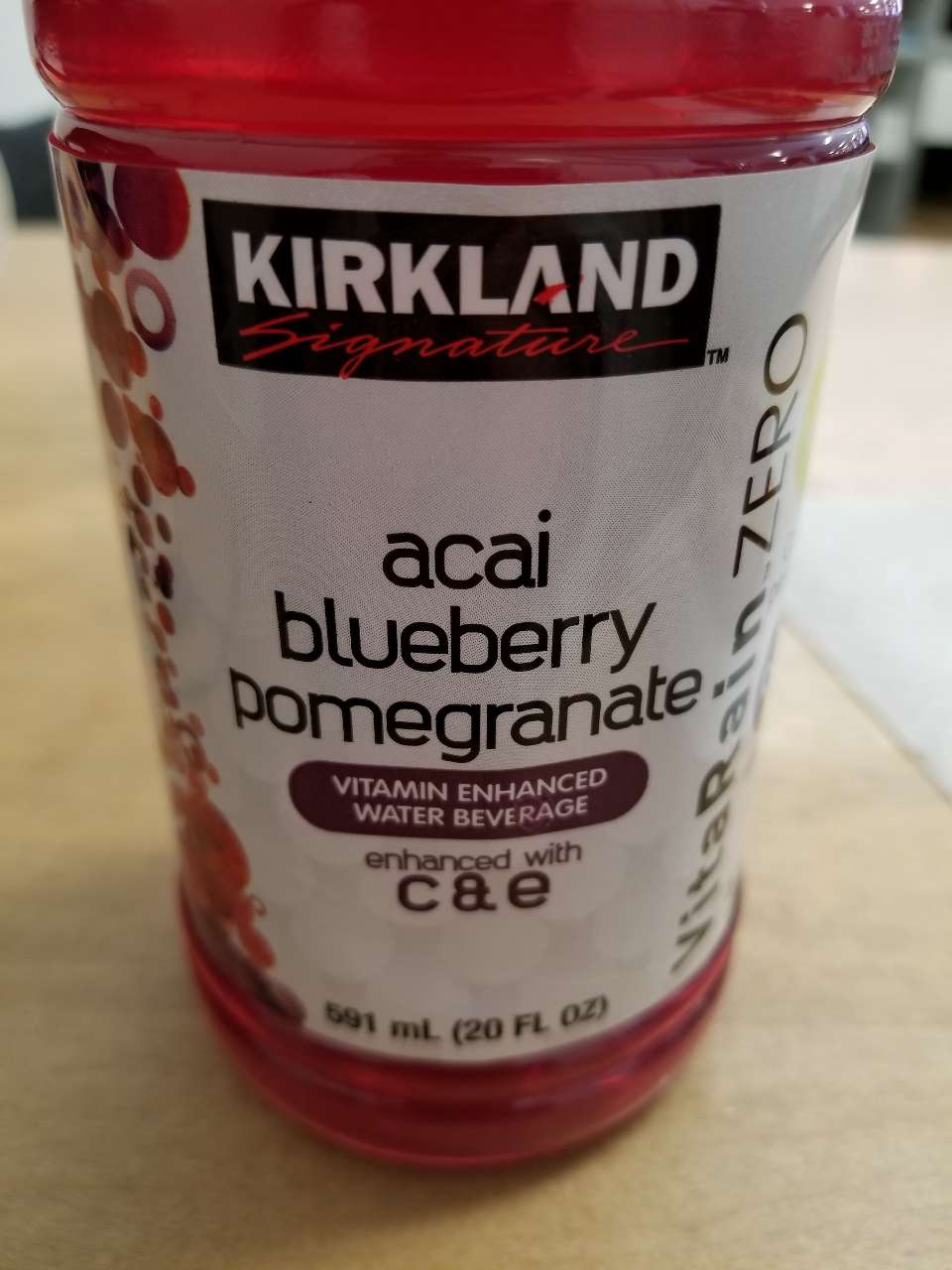 Kirkland Signature Vita Rain Kiwi Strawberry Vitamin Enhanced Water