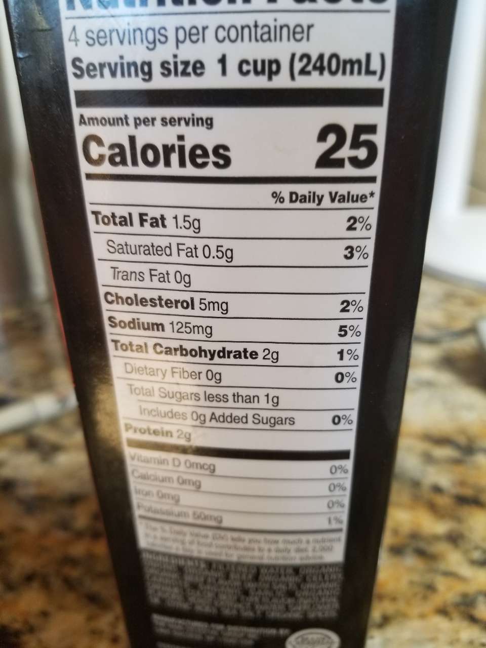 Imagine Broth, Low Sodium, Beef Flavored Calories, Nutrition Analysis