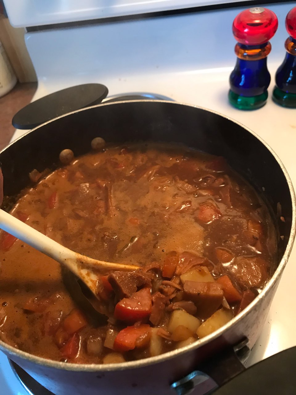 Vegan potato and jackfruit stew💚🌱🤤 Fooducate Diet Motivation