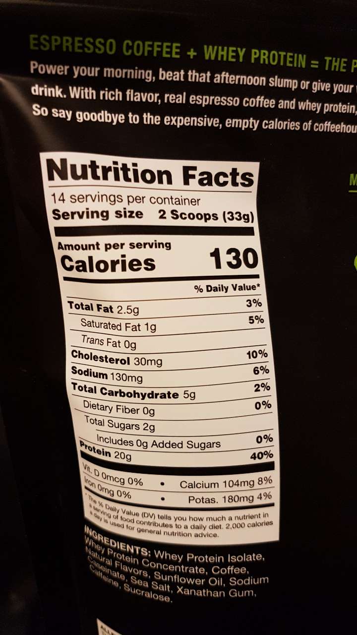 Chike High Protein Coffee, Original Iced Coffee Calories, Nutrition