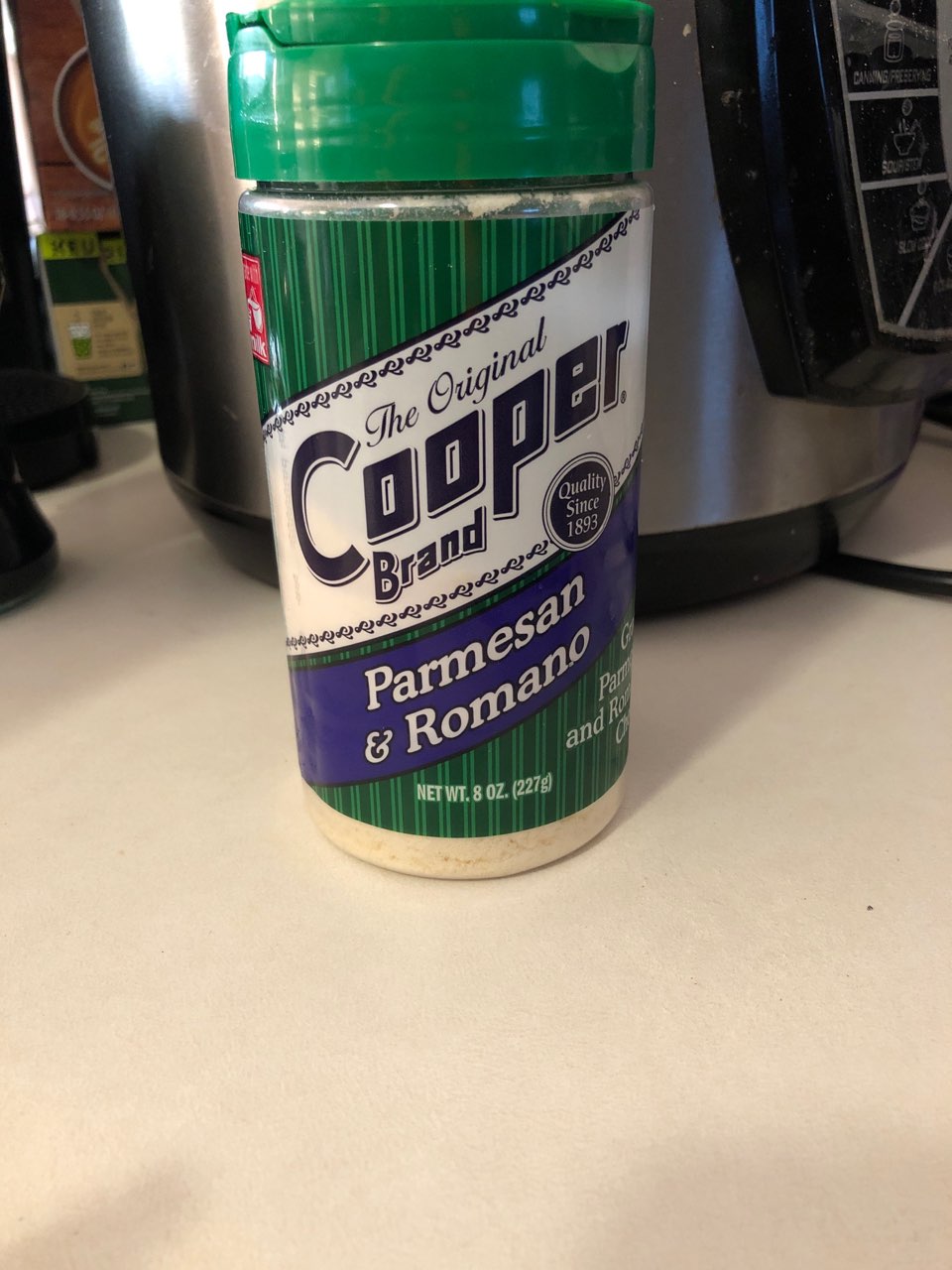 Cooper Parmesan & Romano, Cheese Calories, Nutrition Analysis & More