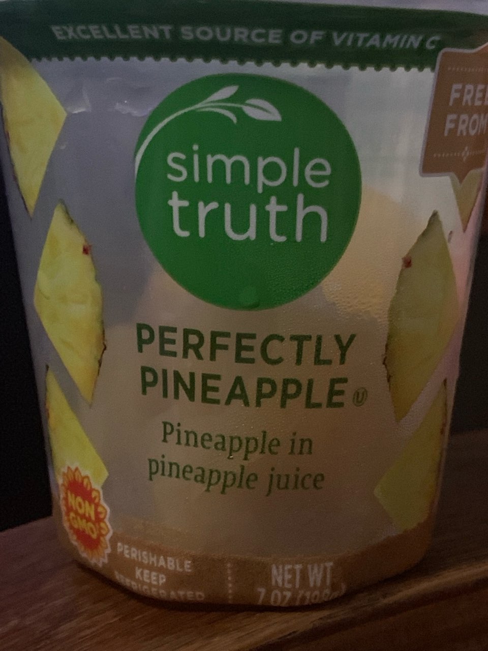 Simple Truth Pineapple In Pineapple Juice Calories, Nutrition Analysis