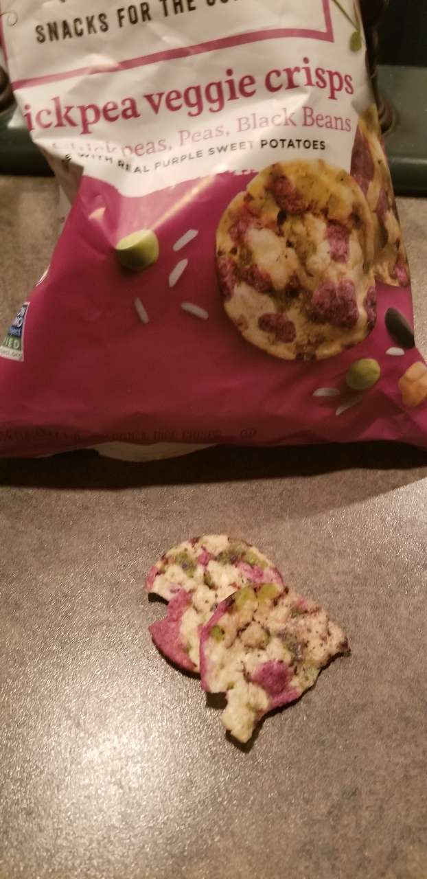 Off The Eaten Path Chickpea Veggie Crisps, Snacks for the Curious