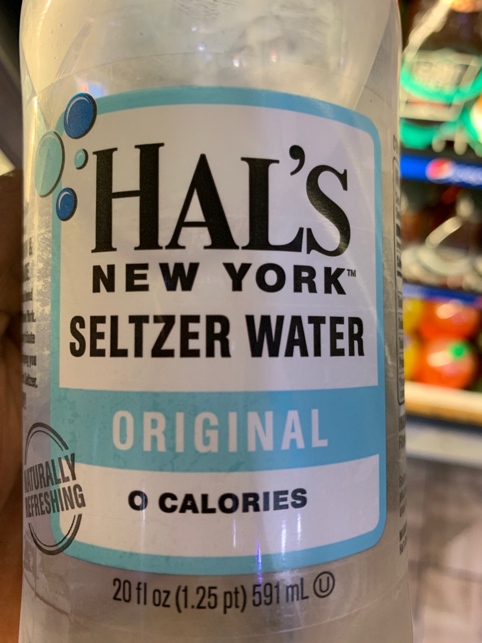 Hal's Seltzer Water, Original Calories, Nutrition Analysis & More
