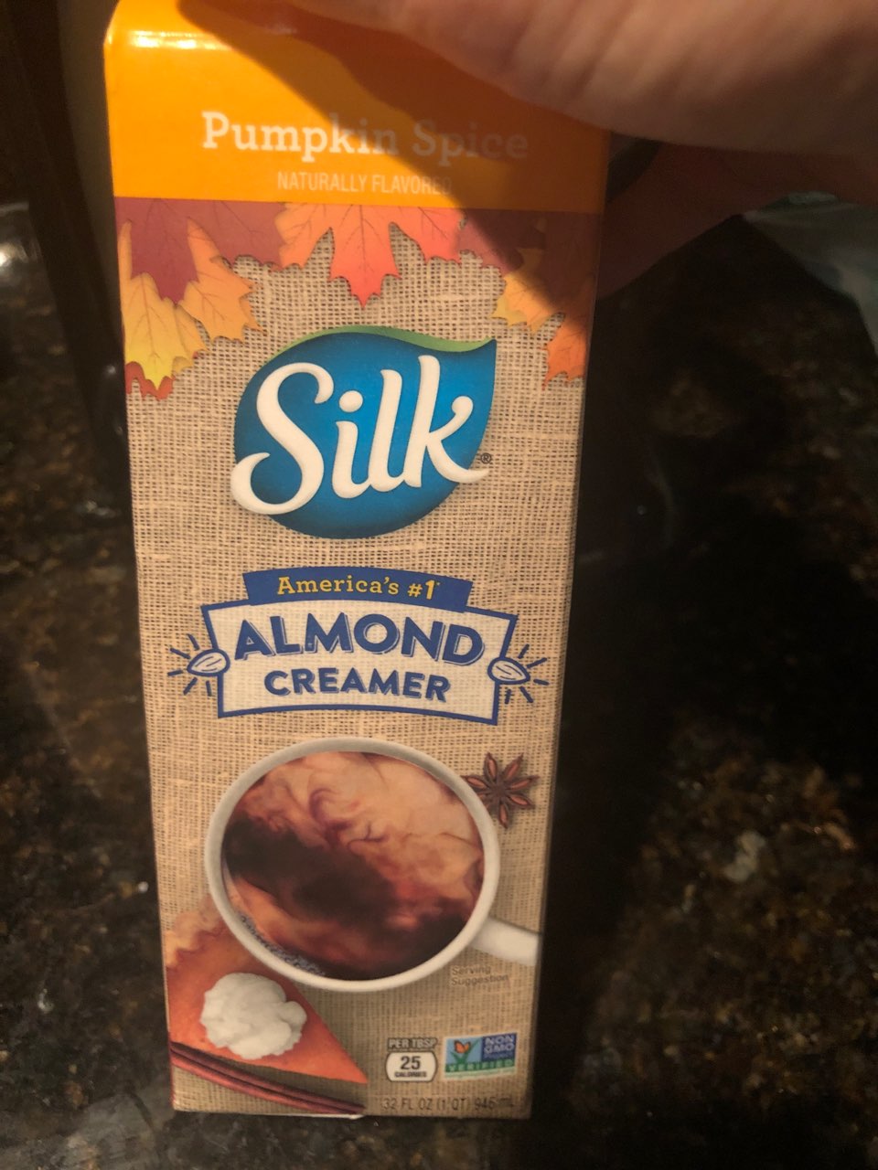 Silk Almond Creamer, Pumpkin Spice Calories, Nutrition Analysis & More