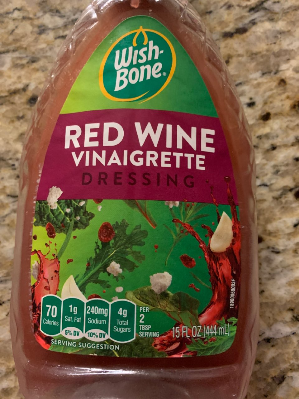 Wish Bone Red Wine Vinaigrette Calories, Nutrition Analysis & More