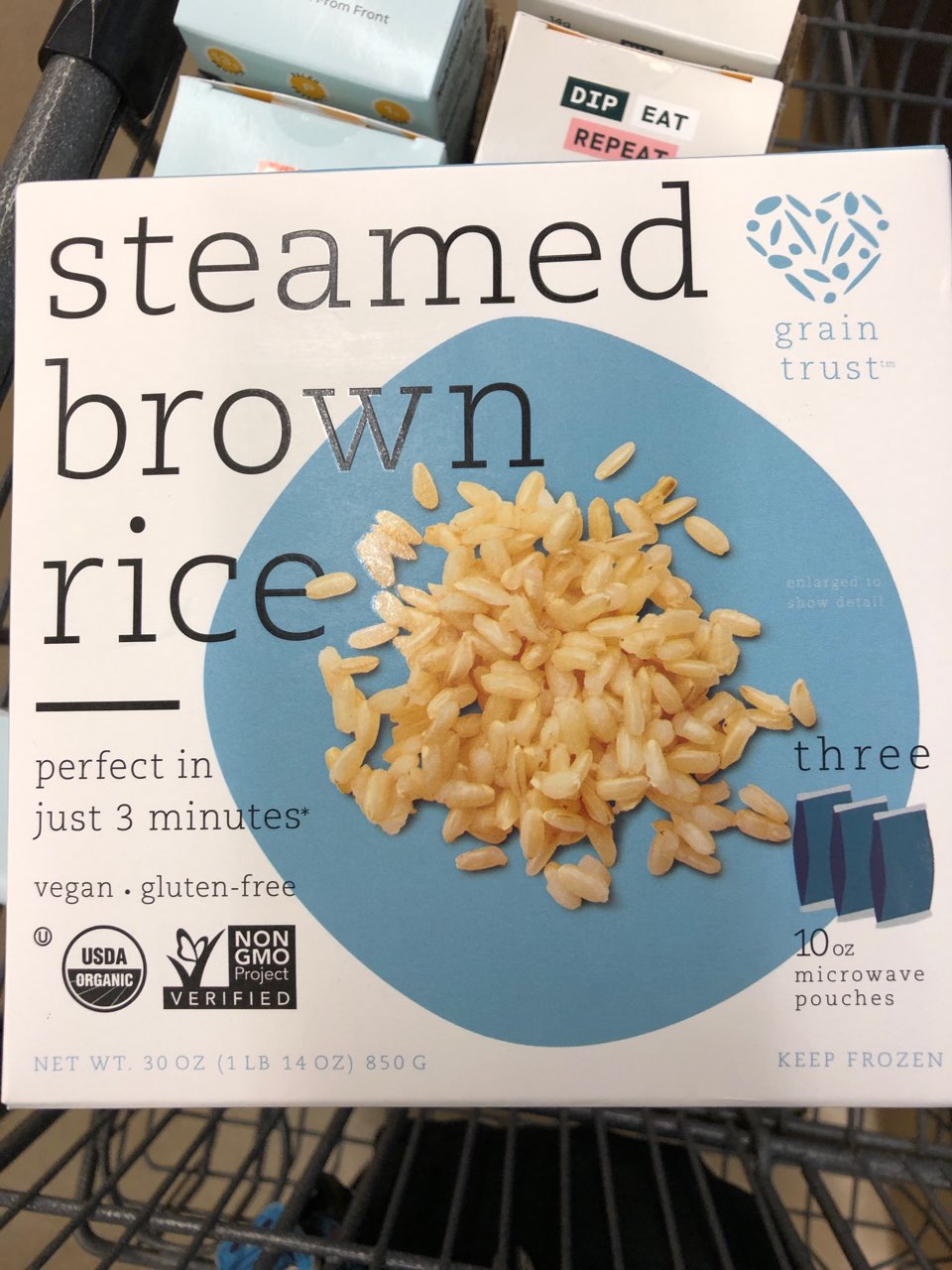 Padma's Easy Exotic Organic Whole Grain Brown Rice: Calories, Nutrition ...