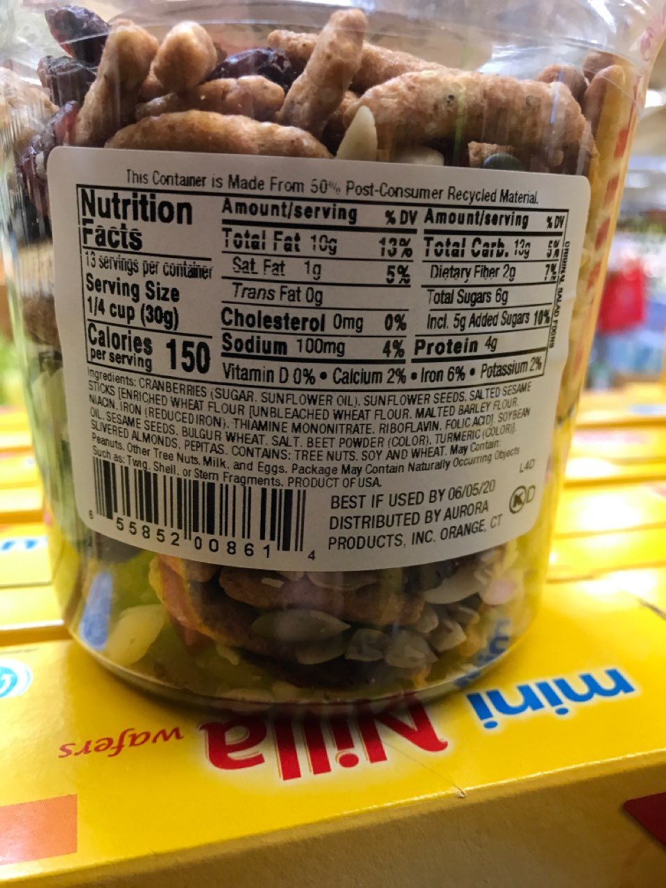 Aurora Natural Salad Fixins' Original Calories, Nutrition Analysis