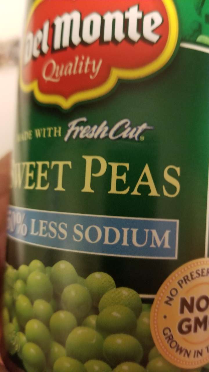 Del Monte Sweet Peas Calories, Nutrition Analysis & More Fooducate