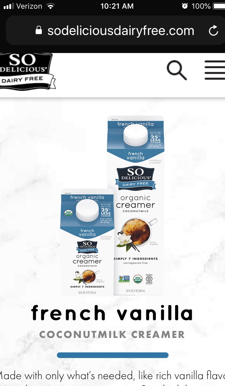 So excited about today's Costco find! I've been using 3 cartons of Nutpods for my coffee per