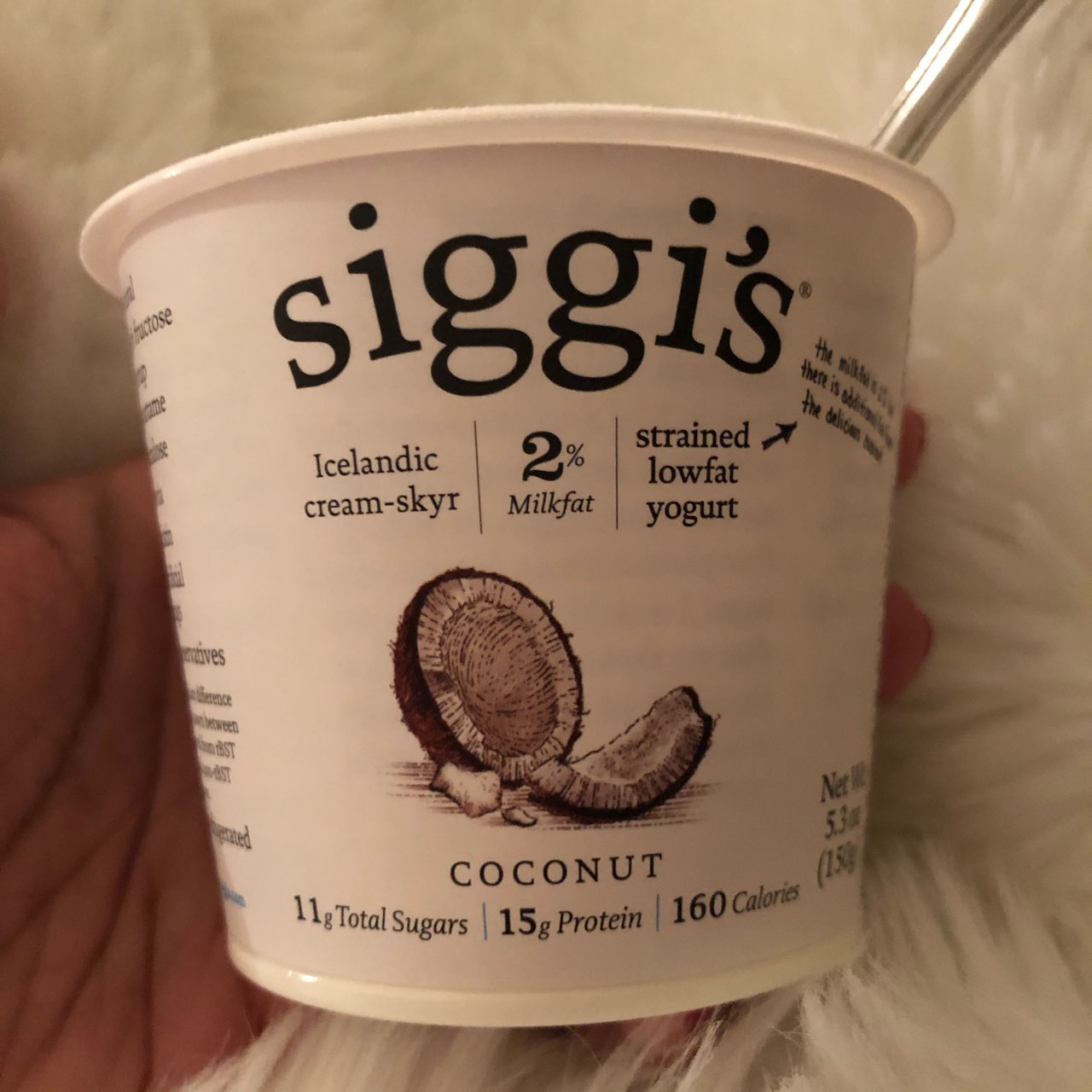 Siggi's Yogurt, Lowfat, Coconut Calories, Nutrition Analysis & More