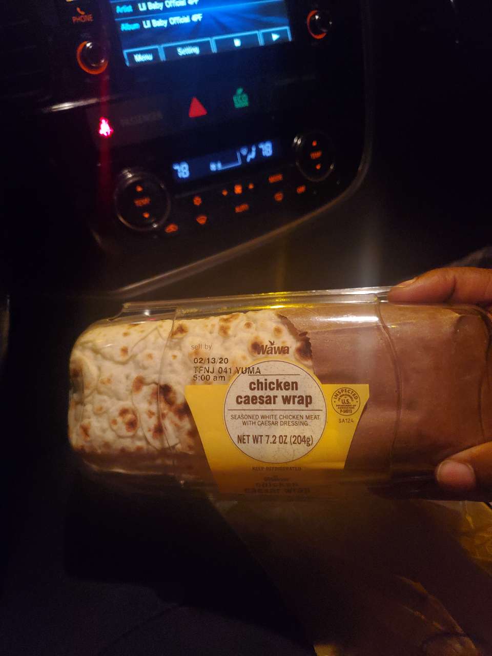 Wawa Chicken Caesar Wrap Calories, Nutrition Analysis & More Fooducate