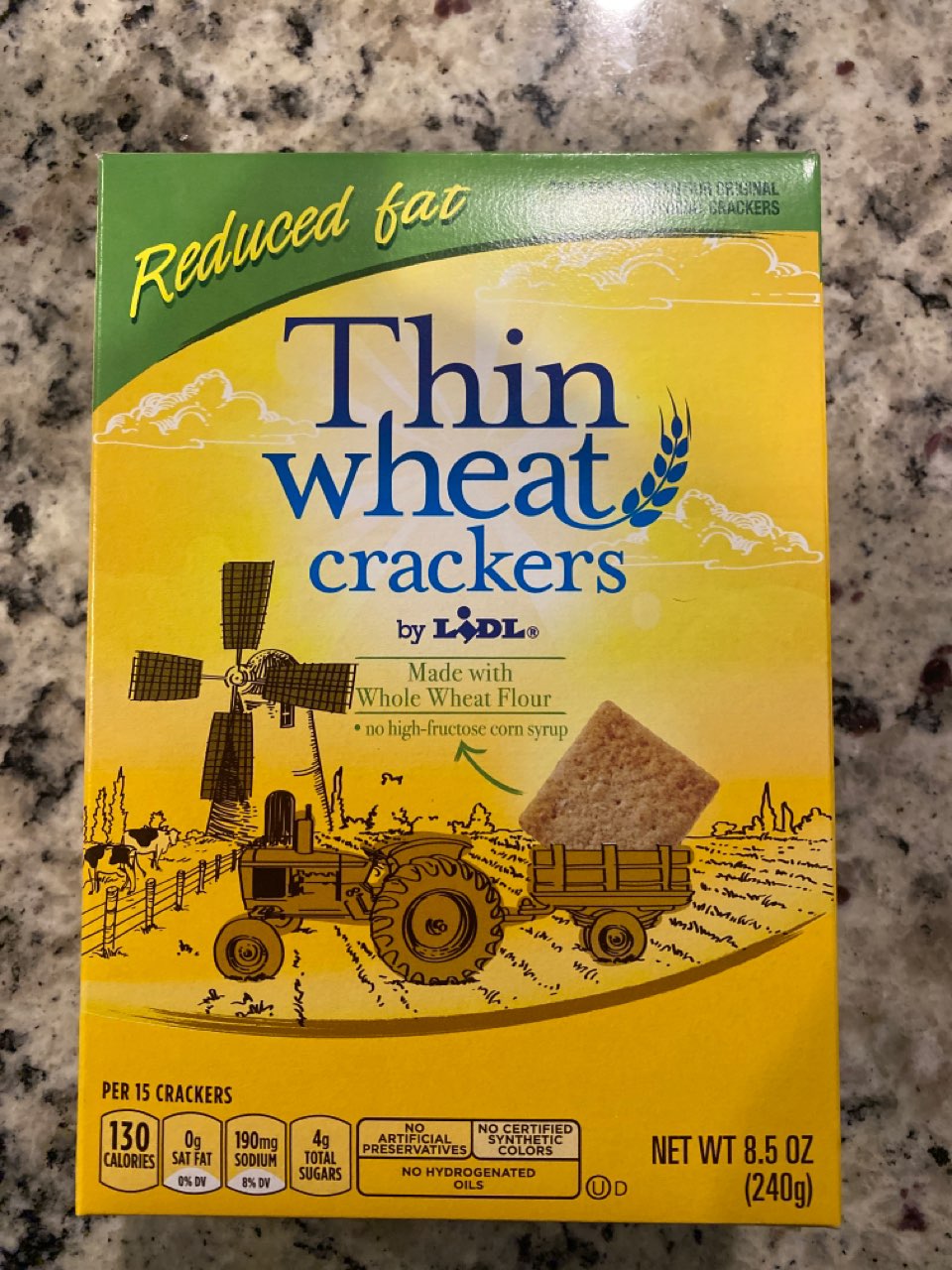 Lidl Cracker, Thin Wheat: Calories, Nutrition Analysis & More | Fooducate