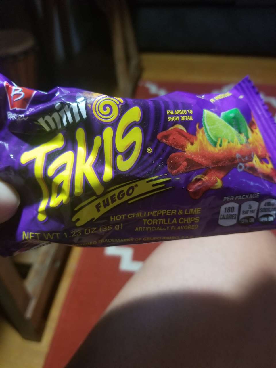 Fuego Tortilla Chips, Takis Calories, Nutrition Analysis & More