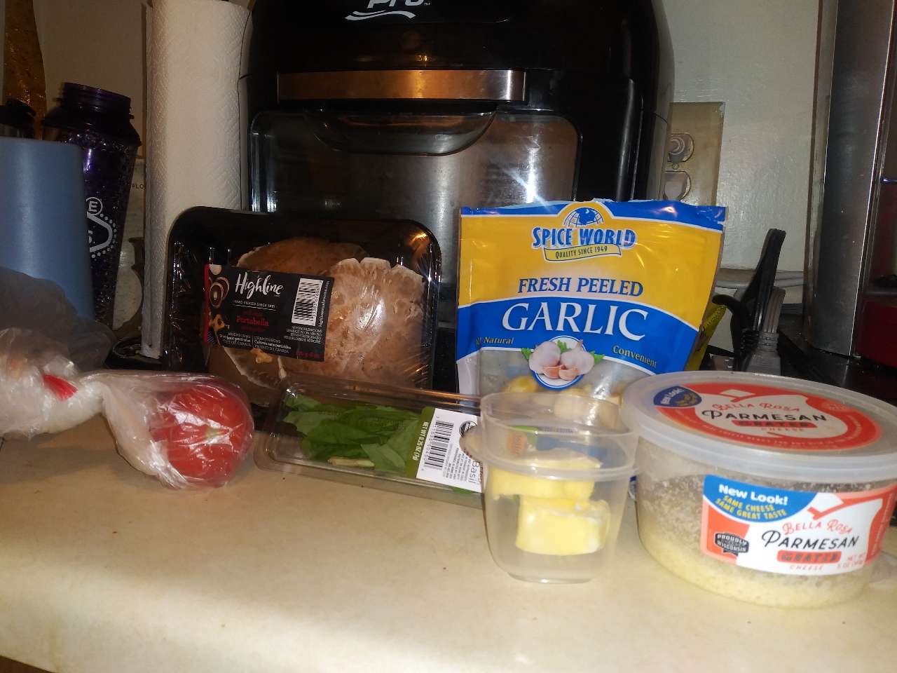 working on lunch, a meatless Thursday Fooducate Diet Motivation