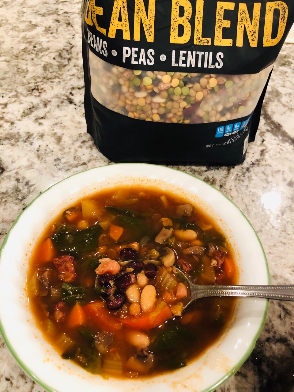 Epicurean Specialty Heirloom Bean Blend Calories, Nutrition Analysis