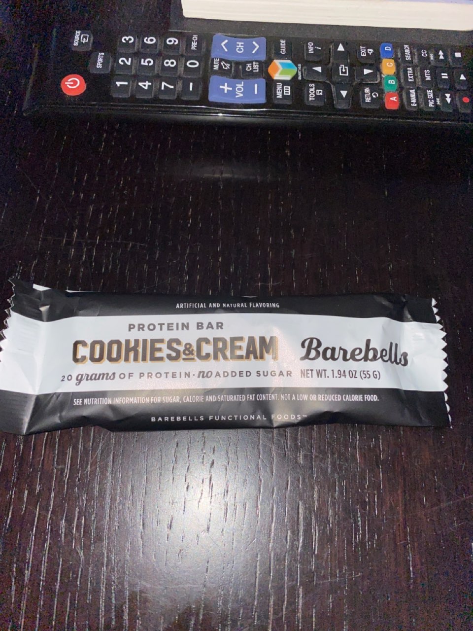 Barebells Protein Bar, Cookies & Cream Calories, Nutrition Analysis