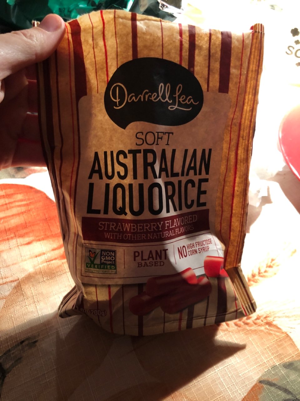 Australia's Darrell Lea Liquorice, Soft Eating, Strawberry Calories
