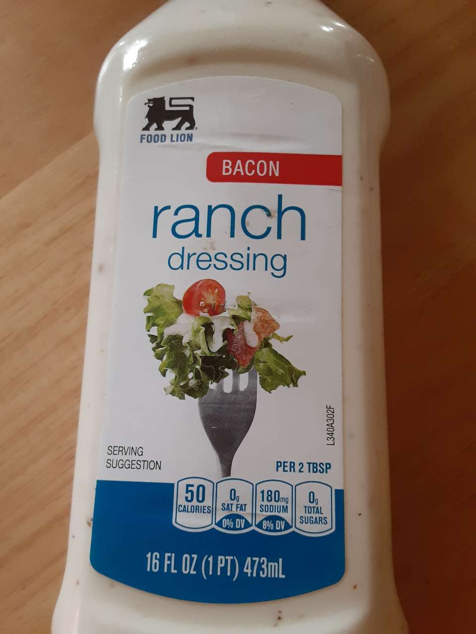Food Lion Ranch Dressing: Calories, Nutrition Analysis & More | Fooducate