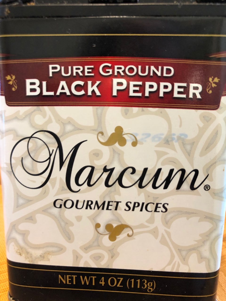 Marcum Pure Ground Black Pepper Calories, Nutrition Analysis & More